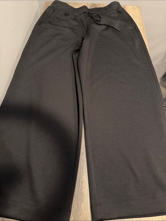 Athleta Other - ATHLETA Women’s  Black Drawstring Wide-Leg Sweatpants